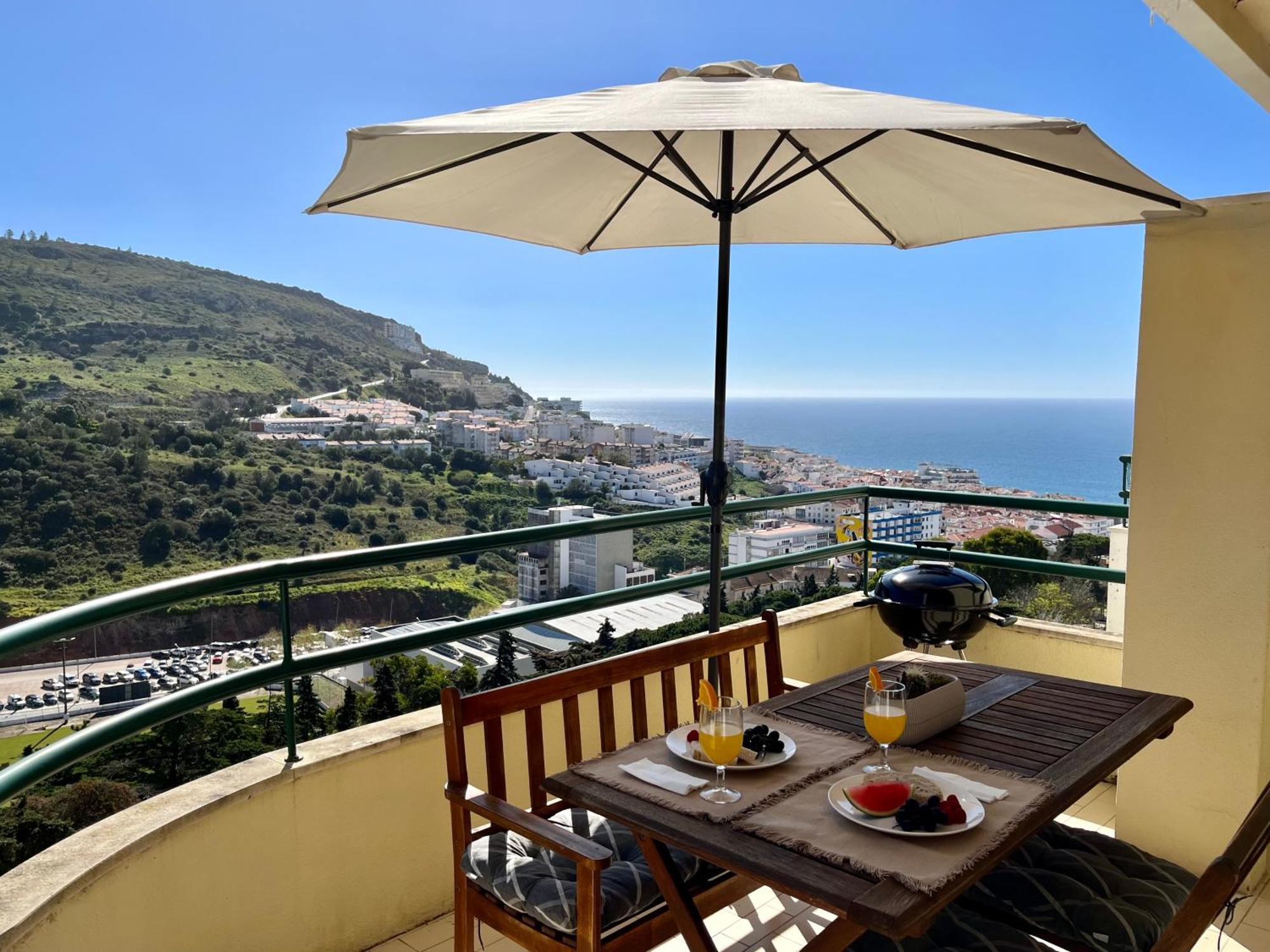 Casa Do Mar - Sea View - Wifi - Barbecue Apartment Сесимбра Екстериор снимка