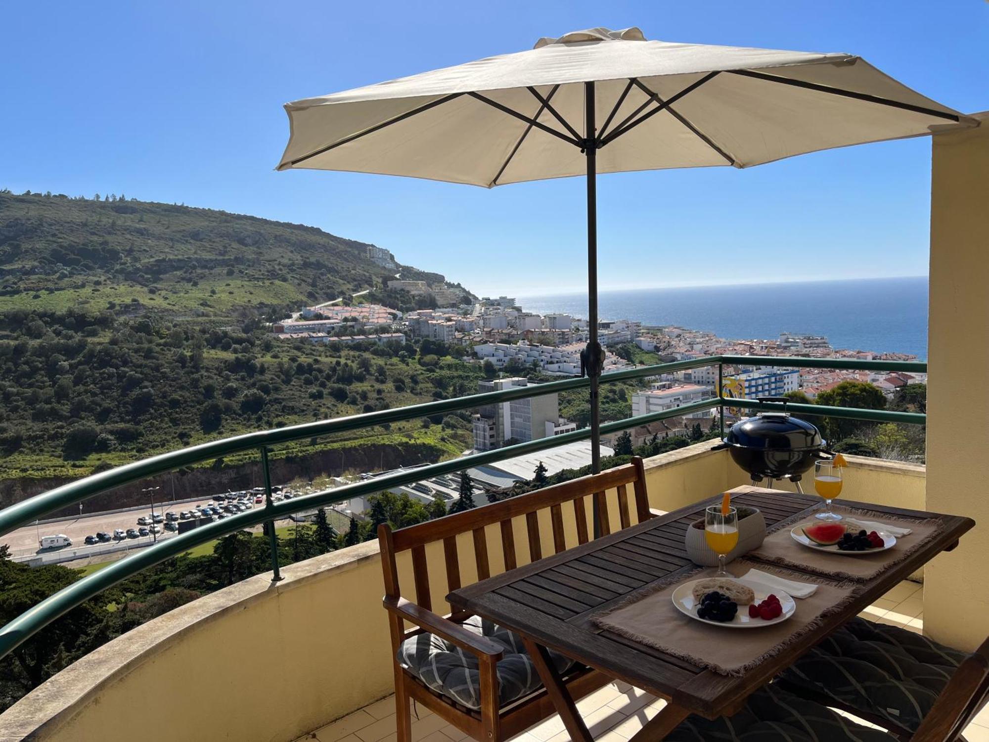 Casa Do Mar - Sea View - Wifi - Barbecue Apartment Сесимбра Екстериор снимка